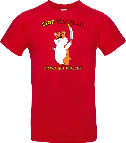 Stop Violence Hamster (Stoppt Gewalt Hamster)