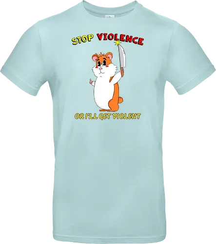 Stop Violence Hamster (Stoppt Gewalt Hamster)