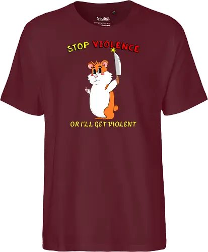 Stop Violence Hamster (Stoppt Gewalt Hamster)