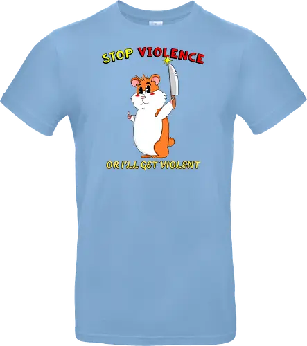 Stop Violence Hamster (Stoppt Gewalt Hamster)