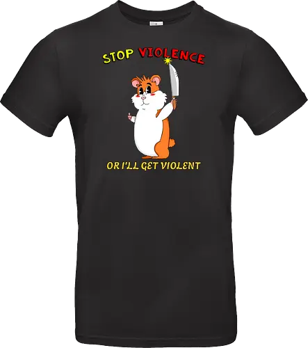 Stop Violence Hamster (Stoppt Gewalt Hamster)