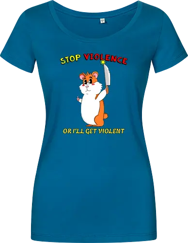 Stop Violence Hamster (Stoppt Gewalt Hamster)