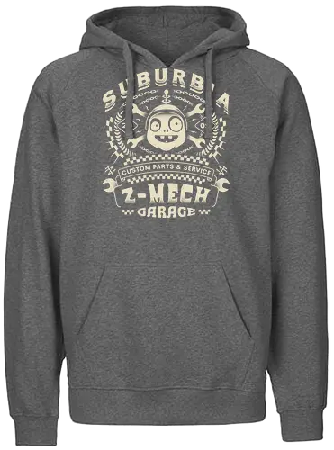 Imp Mech Call Garage - plants vs, garden warfare, pvz, peashooter, sunflower, potato mine, frijol, video game, gaming, gamer, zombie, crazy dave, neighborville, super brainz, dr zomboss - Fairtrade Hoodie