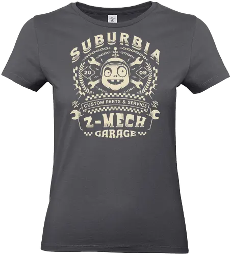 Imp Mech Call Garage - plants vs, garden warfare, pvz, peashooter, sunflower, potato mine, frijol, video game, gaming, gamer, zombie, crazy dave, neighborville, super brainz, dr zomboss - Standard T-Shirt (Women)