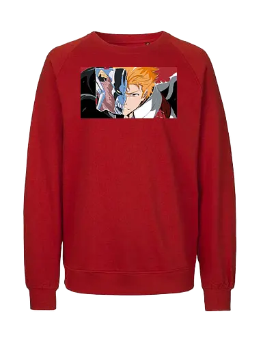 Half Hollow - anime, manga, ichigo, hollow, shinigami - Fairtrade Sweatshirt