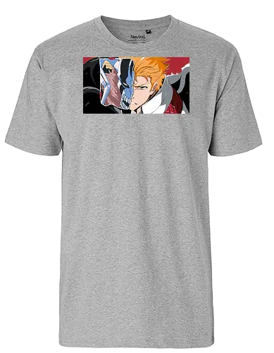 Half Hollow - anime, manga, ichigo, hollow, shinigami - Fairtrade T-Shirt