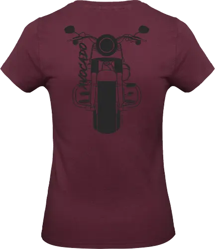 Harley Davidson Fat Boy Luca Schwarz - Saisonstart2025, motorrad, bike, biker, Bremen, Niedersachsen, Oldenburg, Leer, Norden, Emsland, Cloppenburg - Standard T-Shirt (Women)
