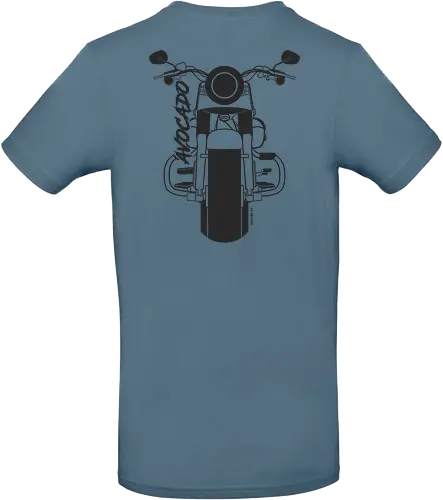 Harley Davidson Fat Boy Luca Schwarz - Saisonstart2025, motorrad, bike, biker, Bremen, Niedersachsen, Oldenburg, Leer, Norden, Emsland, Cloppenburg - Standard T-Shirt