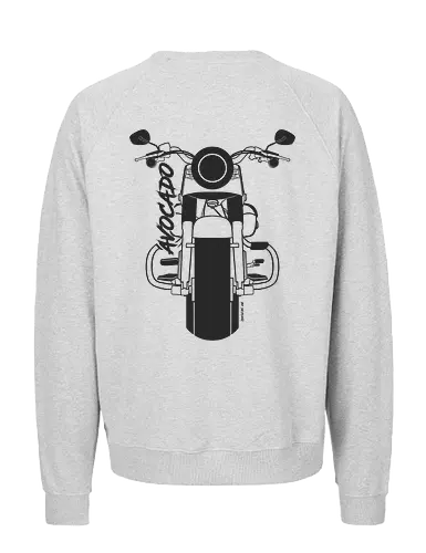 Harley Davidson Fat Boy Luca Schwarz - Saisonstart2025, motorrad, bike, biker, Bremen, Niedersachsen, Oldenburg, Leer, Norden, Emsland, Cloppenburg - Fairtrade Sweatshirt