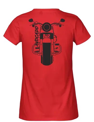 Harley Davidson Fat Boy Luca Schwarz - Saisonstart2025, motorrad, bike, biker, Bremen, Niedersachsen, Oldenburg, Leer, Norden, Emsland, Cloppenburg - Fairtrade Girl Shirt
