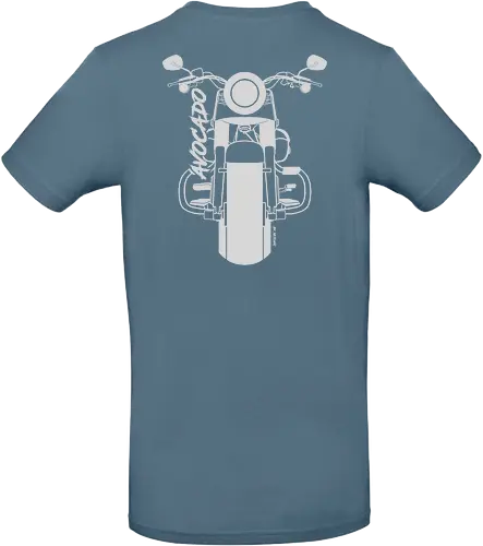 Harley Davidson Fat Boy Luca Weiß - Saisonstart2025, motorrad, bike, biker, Bremen, Niedersachsen, Oldenburg, Leer, Norden, Emsland, Cloppenburg - Standard T-Shirt