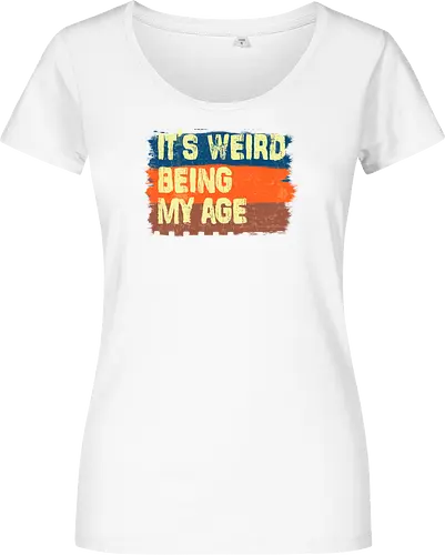 It's weird being my age