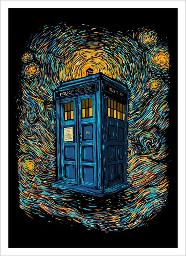 Starry blue box-remix