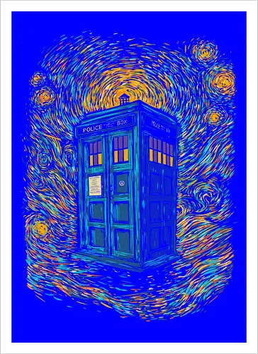 Starry blue box-remix