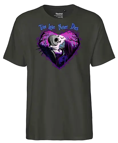 True Love - Jack, Sally, Nightmare - Fairtrade T-Shirt