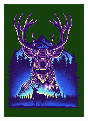 Winter Deer
