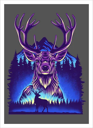 Winter Deer