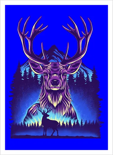 Winter Deer