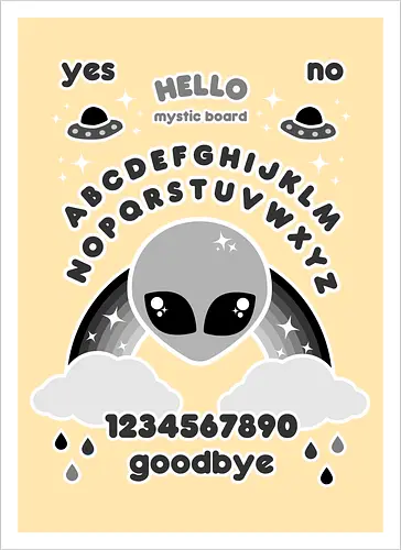 Kawaii Ouija Board 