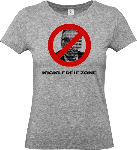 Kicklfreie Zone - Antifaschismus, FPÖ Nein Danke, Politik - Standard T-Shirt (Women)