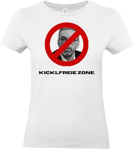 Kicklfreie Zone - Antifaschismus, FPÖ Nein Danke, Politik - Standard T-Shirt (Women)