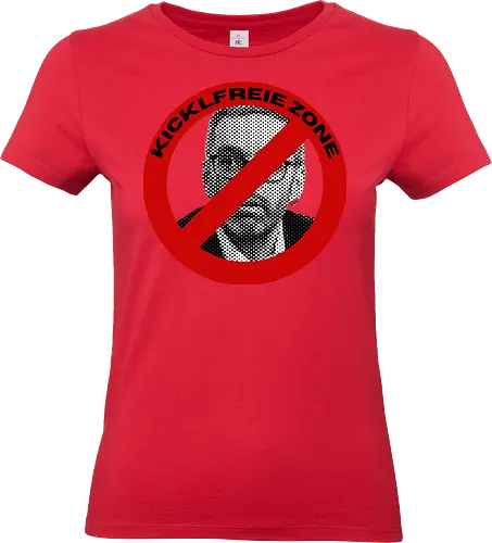 Kicklfreie Zone Variante 1 - Antifaschismus, FPÖ Nein Danke, Politik - Standard T-Shirt (Women)