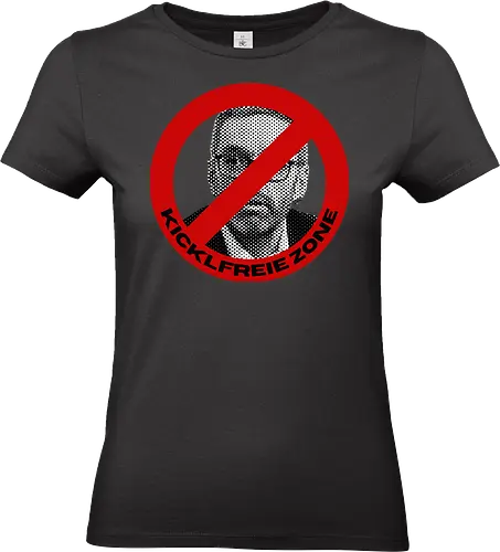 Kicklfreie Zone Variante 2 - Antifaschismus, FPÖ Nein Danke, Politik - Standard T-Shirt (Women)