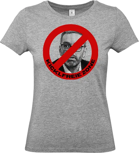 Kicklfreie Zone Variante 2 - Antifaschismus, FPÖ Nein Danke, Politik - Standard T-Shirt (Women)