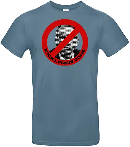 Kicklfreie Zone Variante 2 - Antifaschismus, FPÖ Nein Danke, Politik - Standard T-Shirt
