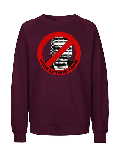 Kicklfreie Zone Variante 2 - Antifaschismus, FPÖ Nein Danke, Politik - Fairtrade Sweatshirt