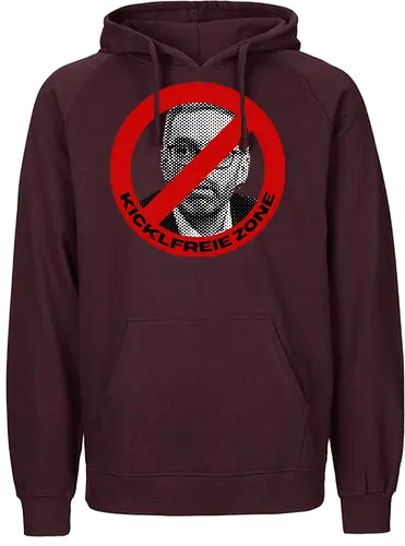 Kicklfreie Zone Variante 2 - Antifaschismus, FPÖ Nein Danke, Politik - Fairtrade Hoodie