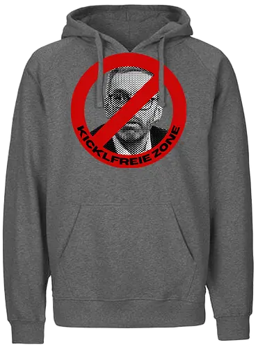 Kicklfreie Zone Variante 2 - Antifaschismus, FPÖ Nein Danke, Politik - Fairtrade Hoodie