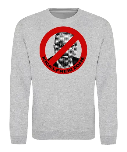 Kicklfreie Zone Variante 2 - Antifaschismus, FPÖ Nein Danke, Politik - Sweatshirt