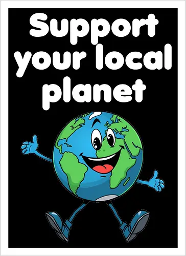 Support your local planet (dunkel)