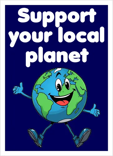 Support your local planet (dunkel)