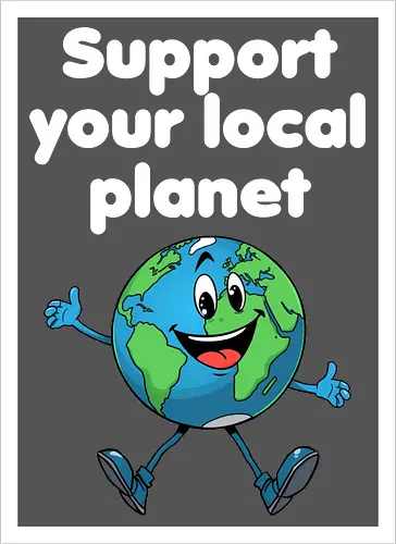 Support your local planet (dunkel)