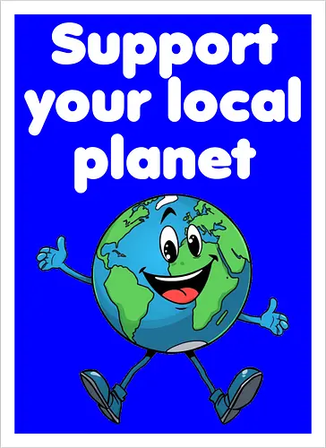 Support your local planet (dunkel)