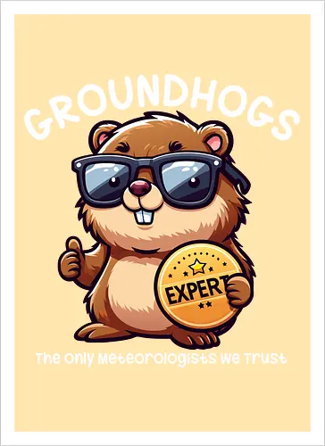 Expert GROUNDHOGS. The only meteorologists we trust.