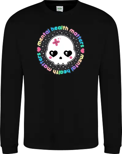 Mental Health Matters Skull