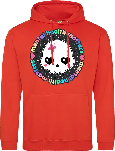 Mental Health Matters Skull