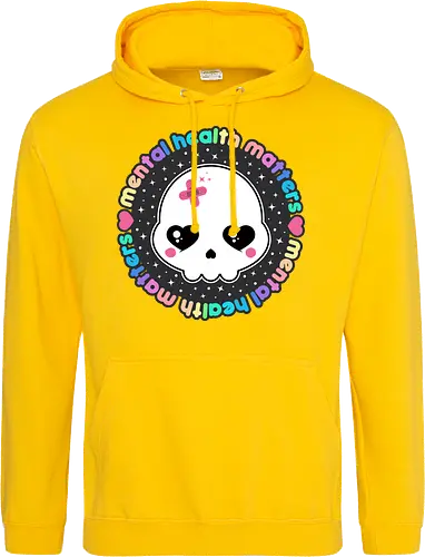 Mental Health Matters Skull