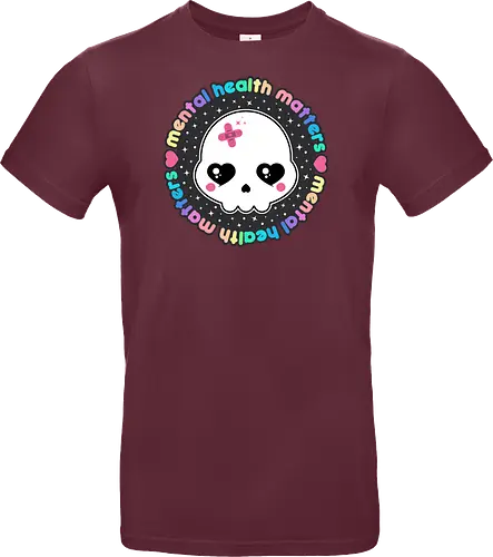 Mental Health Matters Skull