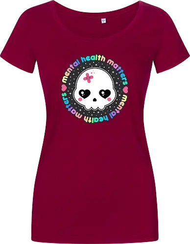 Mental Health Matters Skull