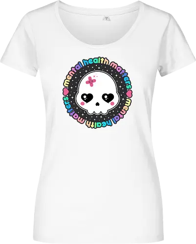 Mental Health Matters Skull