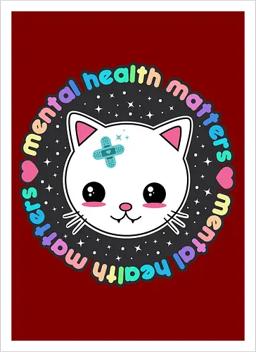 Mental Health Matters Cat