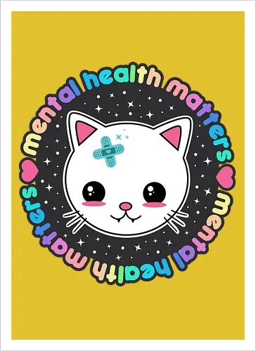 Mental Health Matters Cat