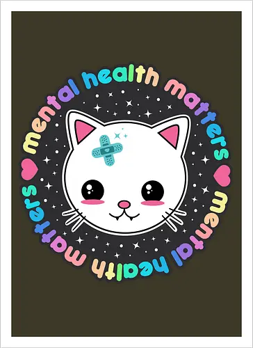 Mental Health Matters Cat