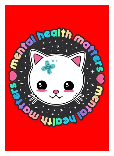 Mental Health Matters Cat