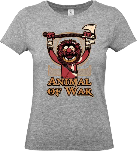 Animal of War Game - Retro, Retro Vintage, Vintage, Barbarian, Greek Mythology, Greek, Norse, Puppets, Puppet, Tv Show, Video Games, Video Game, Game, Classic - Standard T-Shirt (Women)
