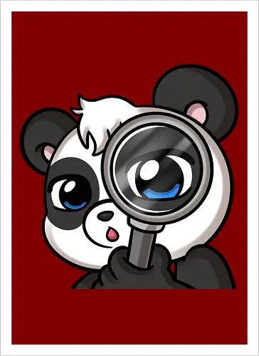 look, panda